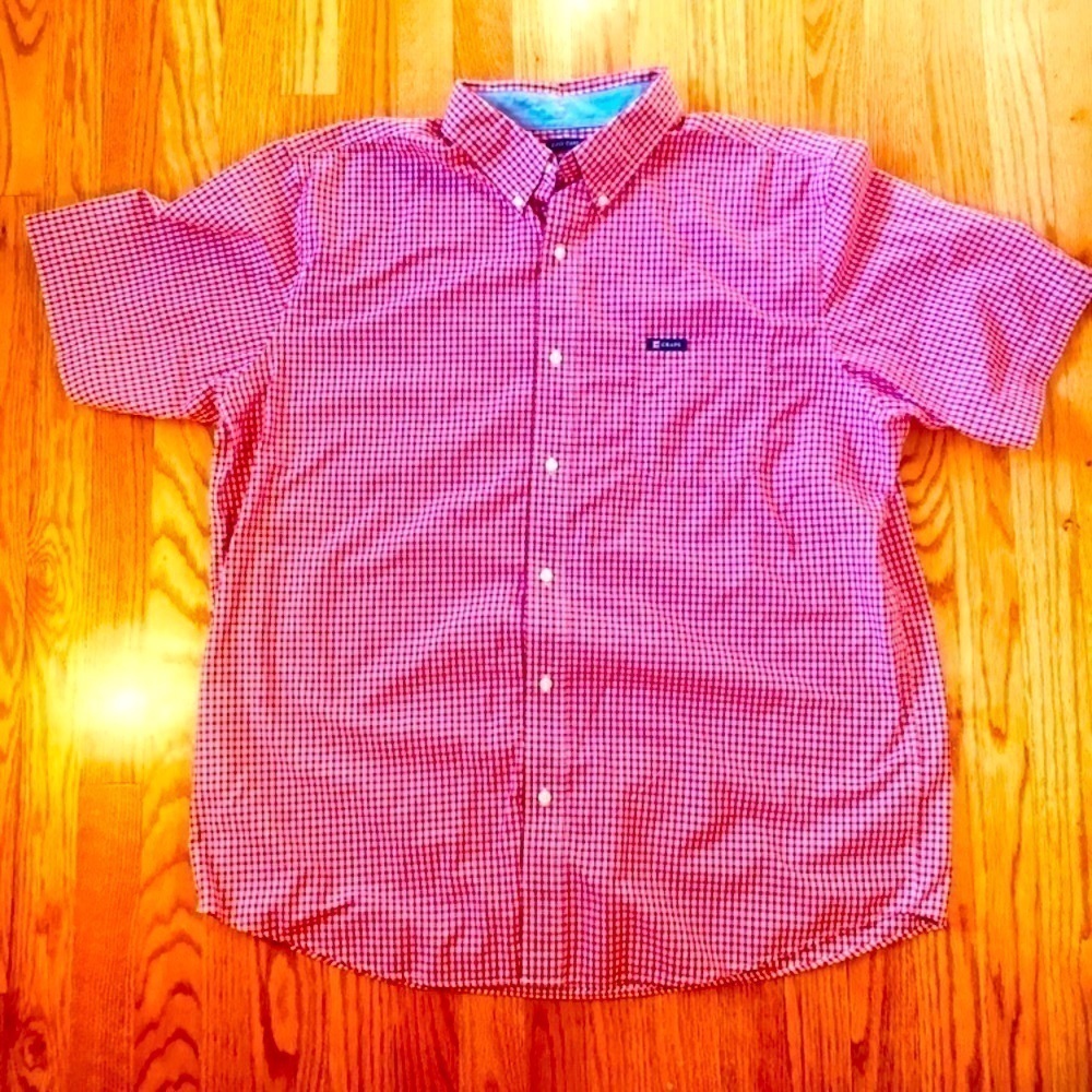 Big and Tall Short Sleeve Button Down Shirt​